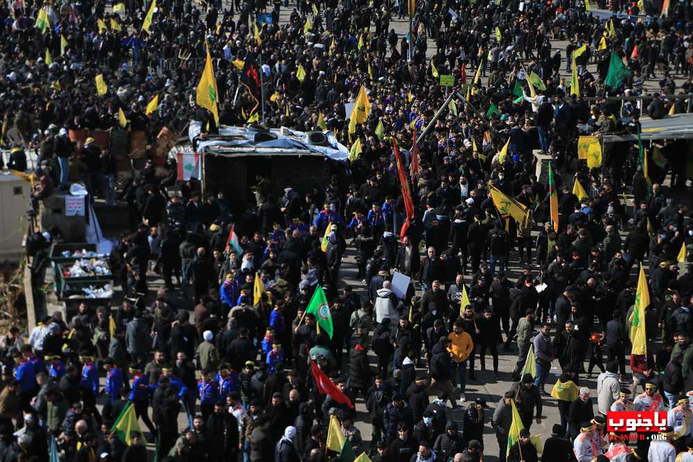 وداع مليوني في تشييع القائد التاريخي السيد حسن نصر الله  والسيد هاشم صفي الدين في بيروت 